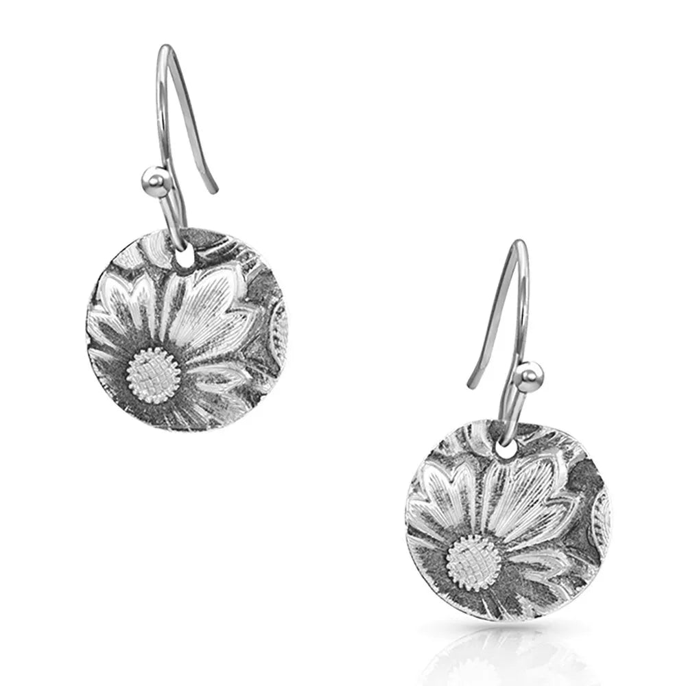Art of the Buckle Concho Earrings
