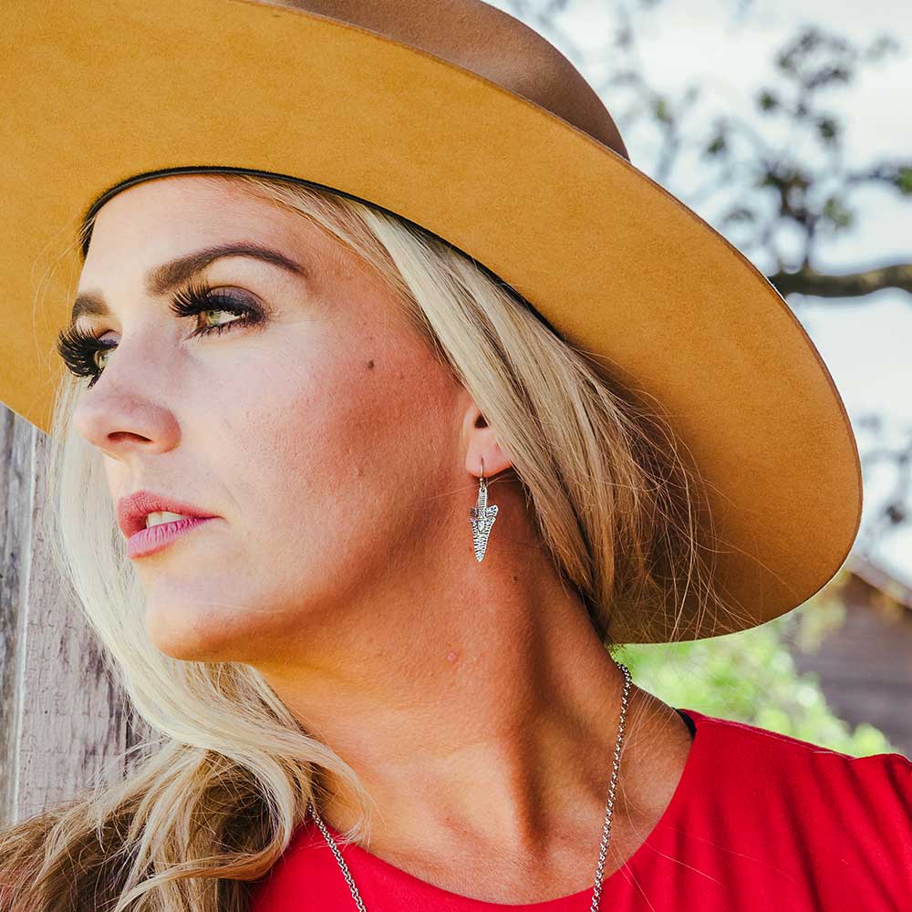 Timber Ridge Arrowhead Earrings