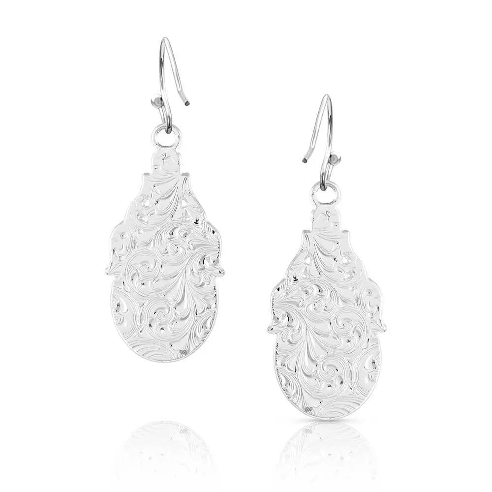 Mountain Glacier Stone Cascade Earrings