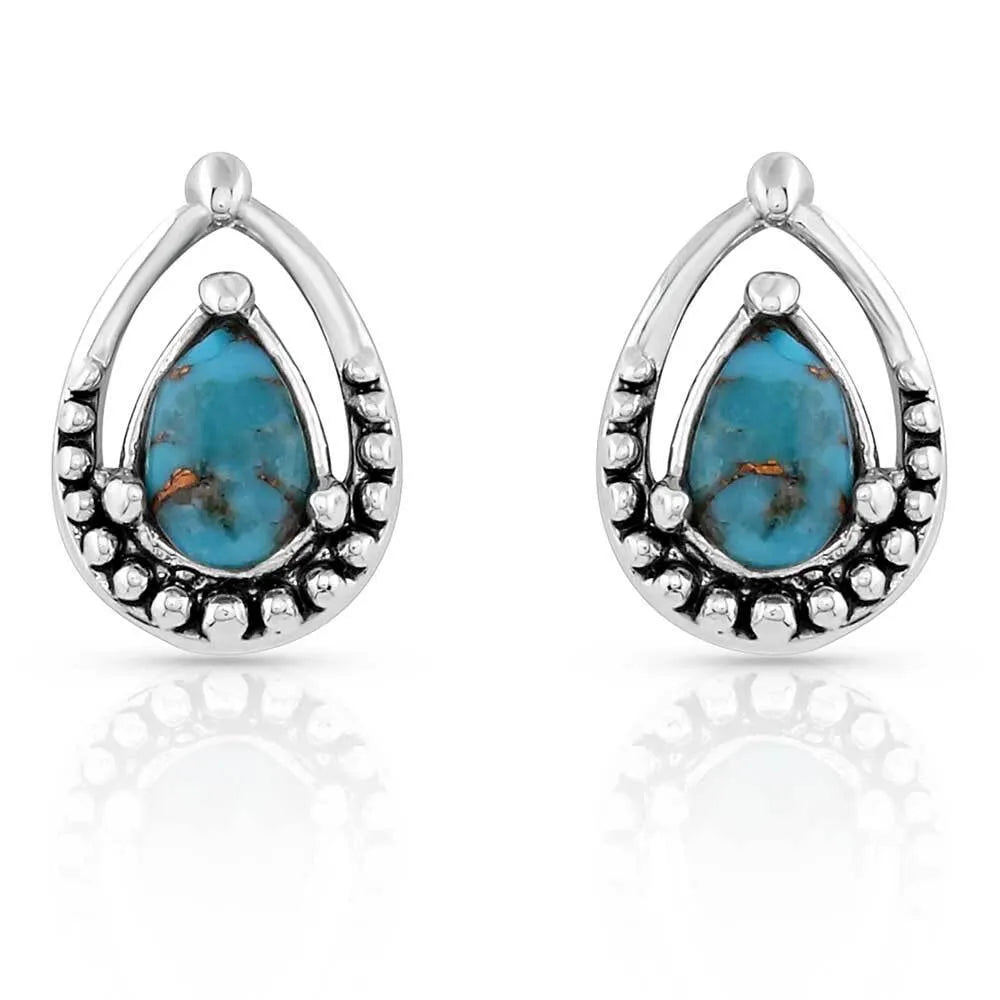 Touch of Turquoise Teardrop Earrings