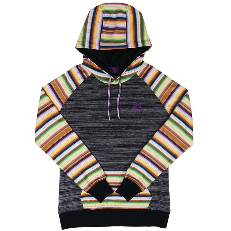 Final sale ✨Hooey Catalina Black Space Dye Women's Hoodie