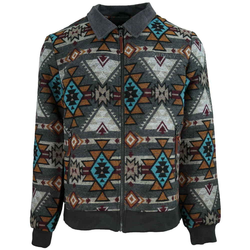 Final Sale ✨Presidio Bomber Jacket Tan & Brown Aztec