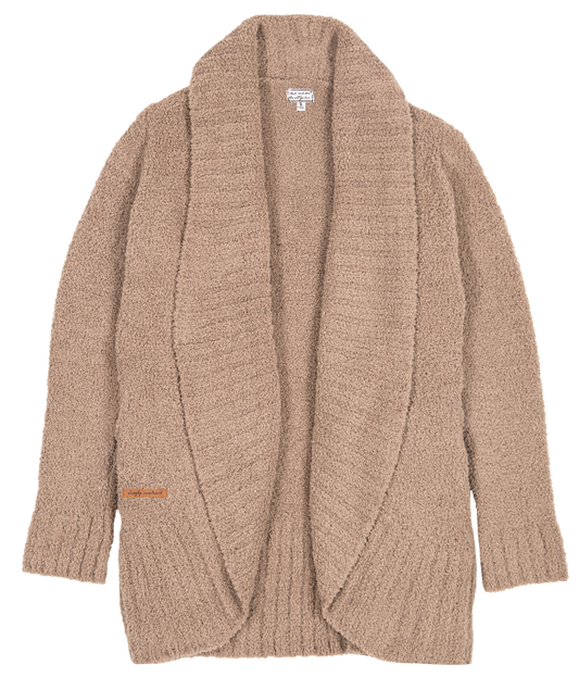 Soft n Cozy Cardigan Taupe Women's Simply Southern