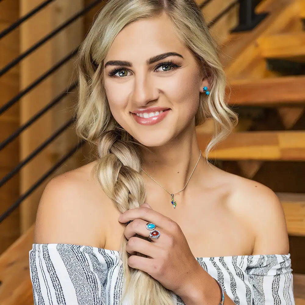 Earth and Sky Adjustable Ring