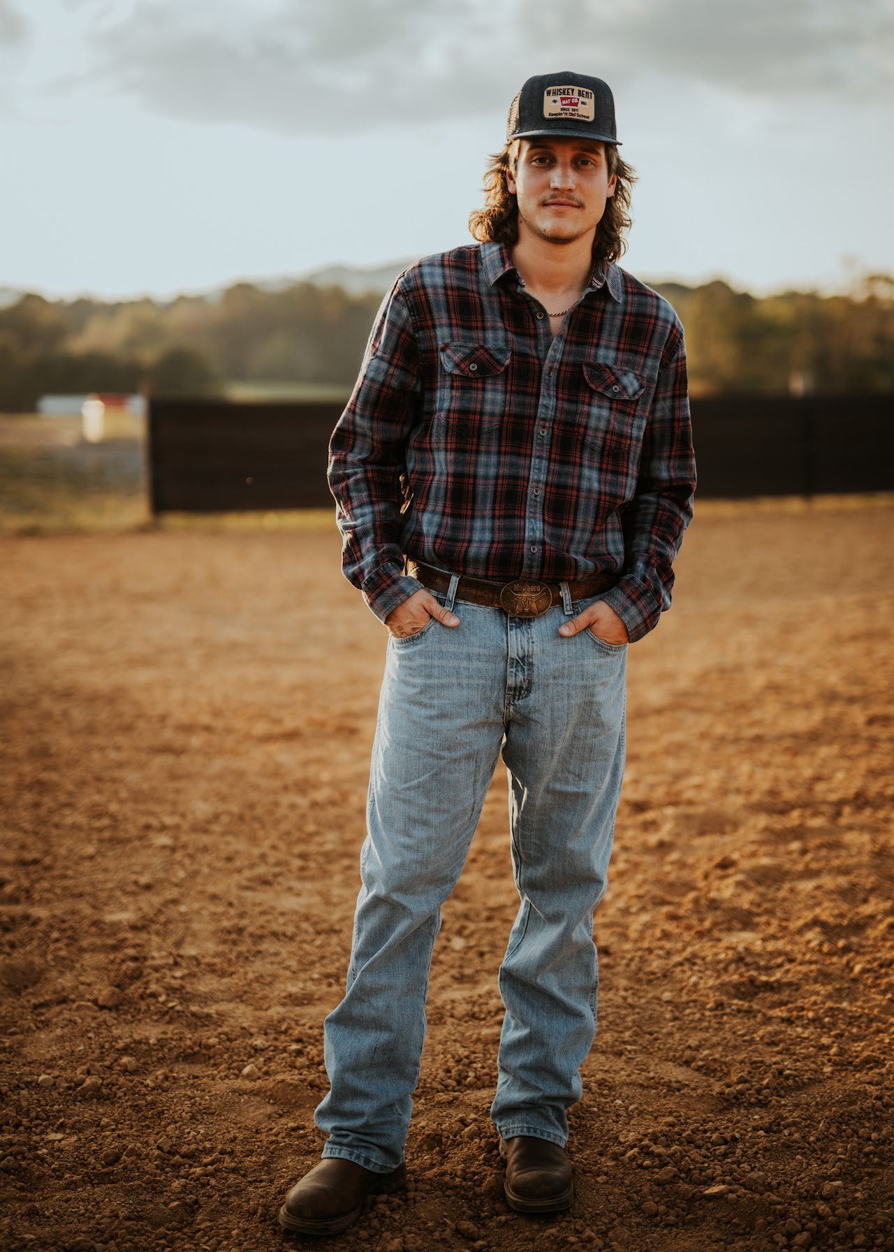 Final Sale ✨ Flag & Anthem Desert Son Men's Flannel Button Up