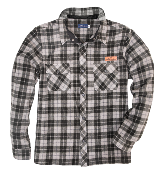 Final Sale ✨Simply Southern Men's Gray Shacket