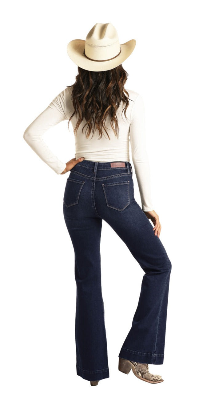Final Sale ✨Victoria Night Blue Women's Trouser