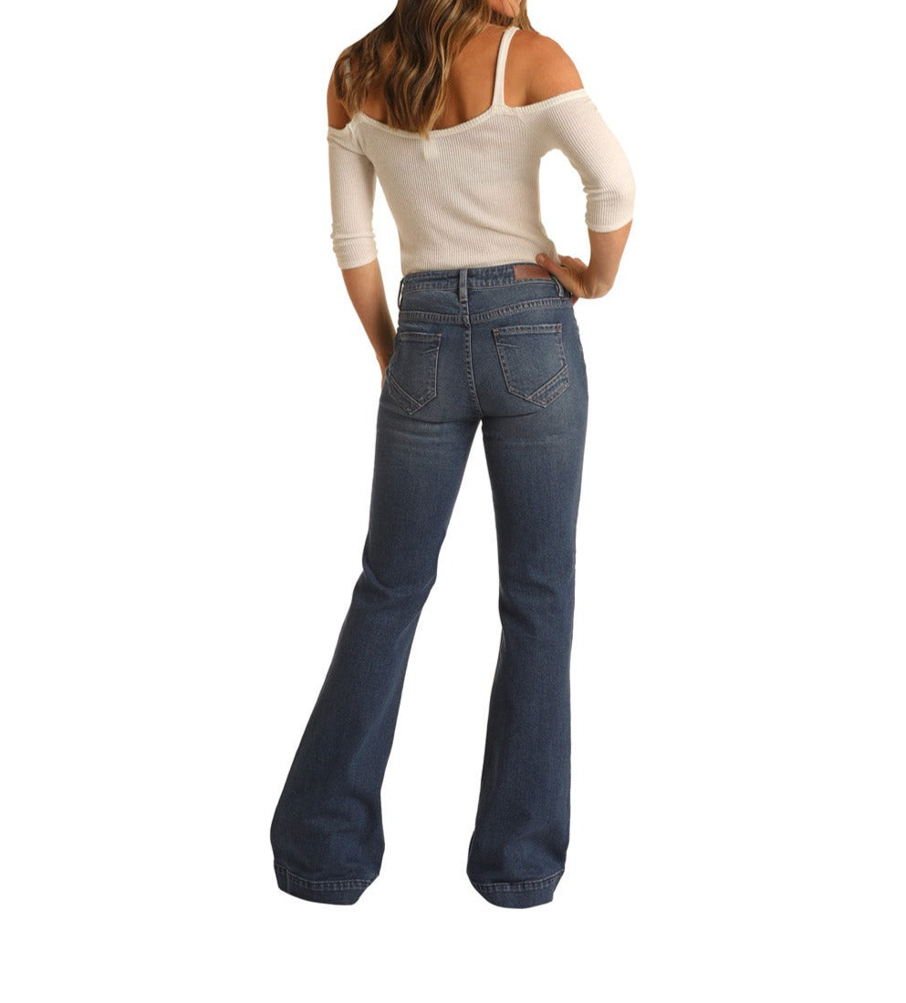 Final Sale ✨Tianna 2 Button Mid Rise Trouser