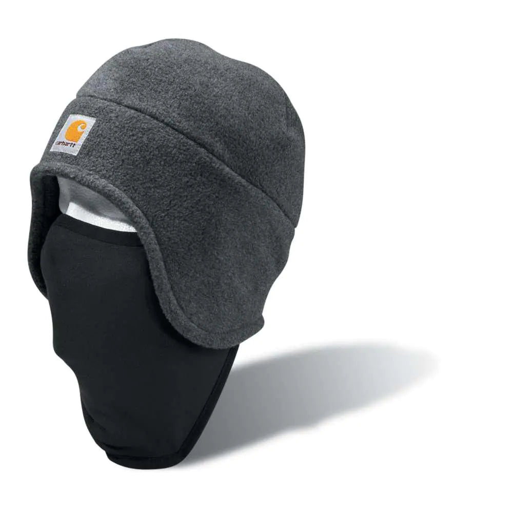 Carhartt 2-In-1 Fleece Hat Charcoal