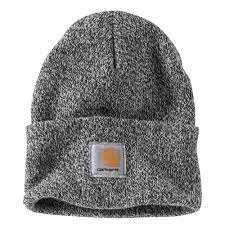 Carhartt Black/White Knit Cuff Beanie