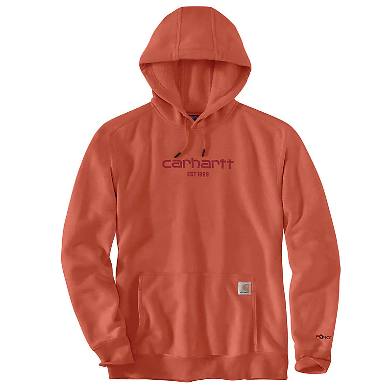 Carhartt Force Relaxed Fit Sweatshirt Heather Orange