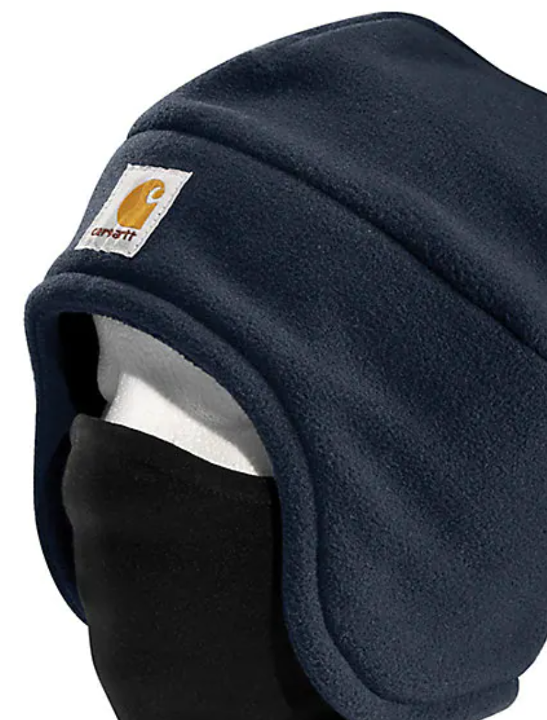 Carhartt 2-In-1 Fleece Hat Navy