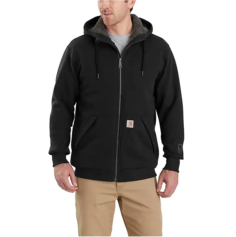 Carhartt Rain Defender Full Zip Sherpa Black