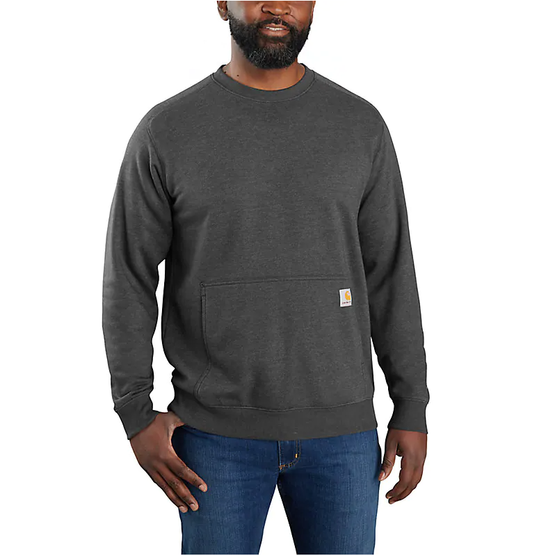 Carhartt Force Relaxed Fit Crew Sweatshirt Carbon