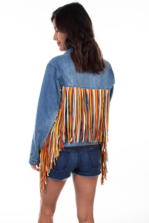 Festival Fringe Denim Jacket