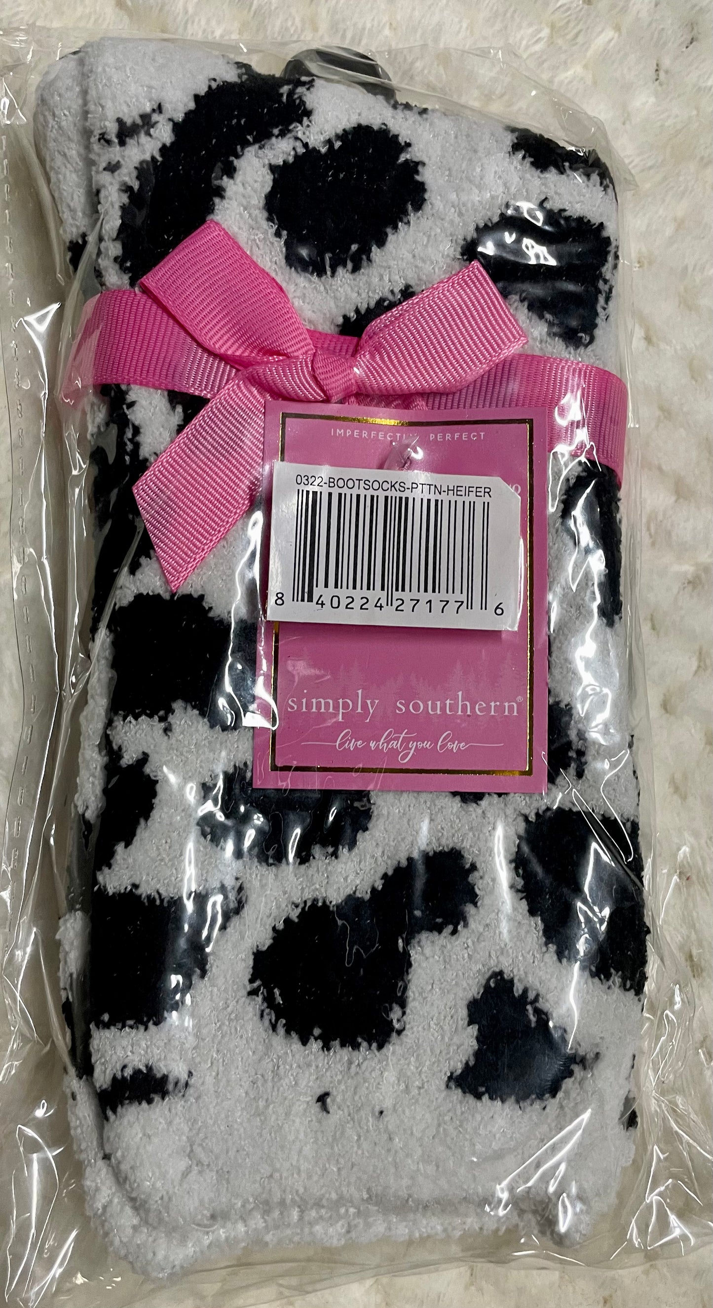 Fuzzy Bootsocks Simply Southern