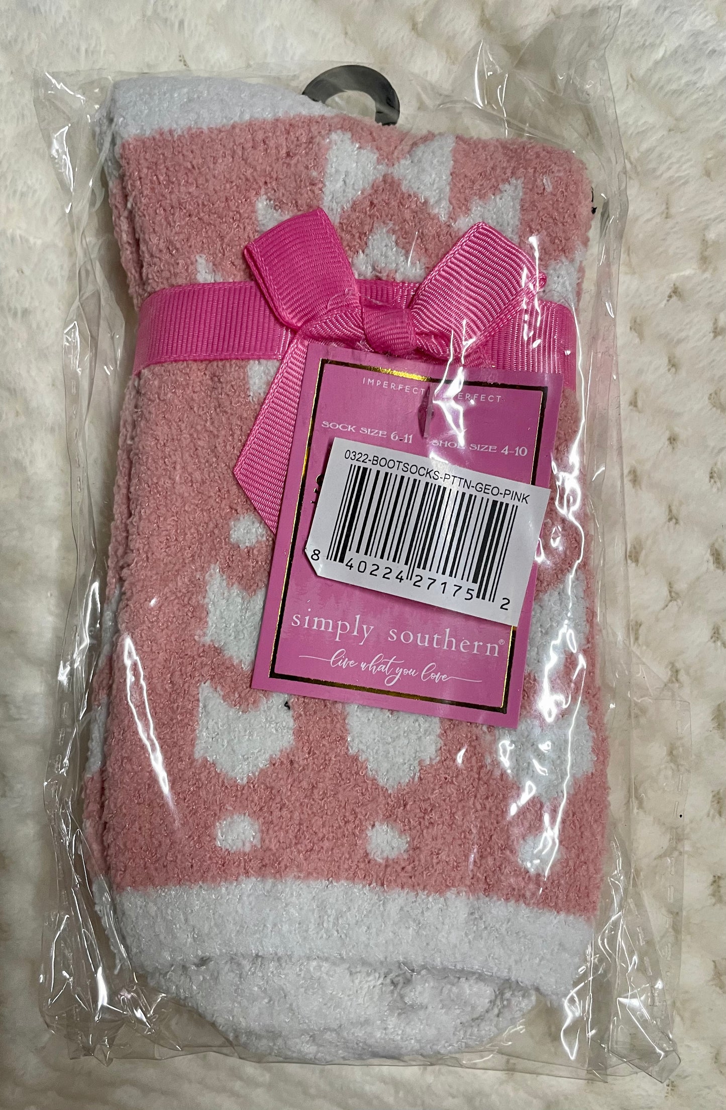 Fuzzy Bootsocks Simply Southern