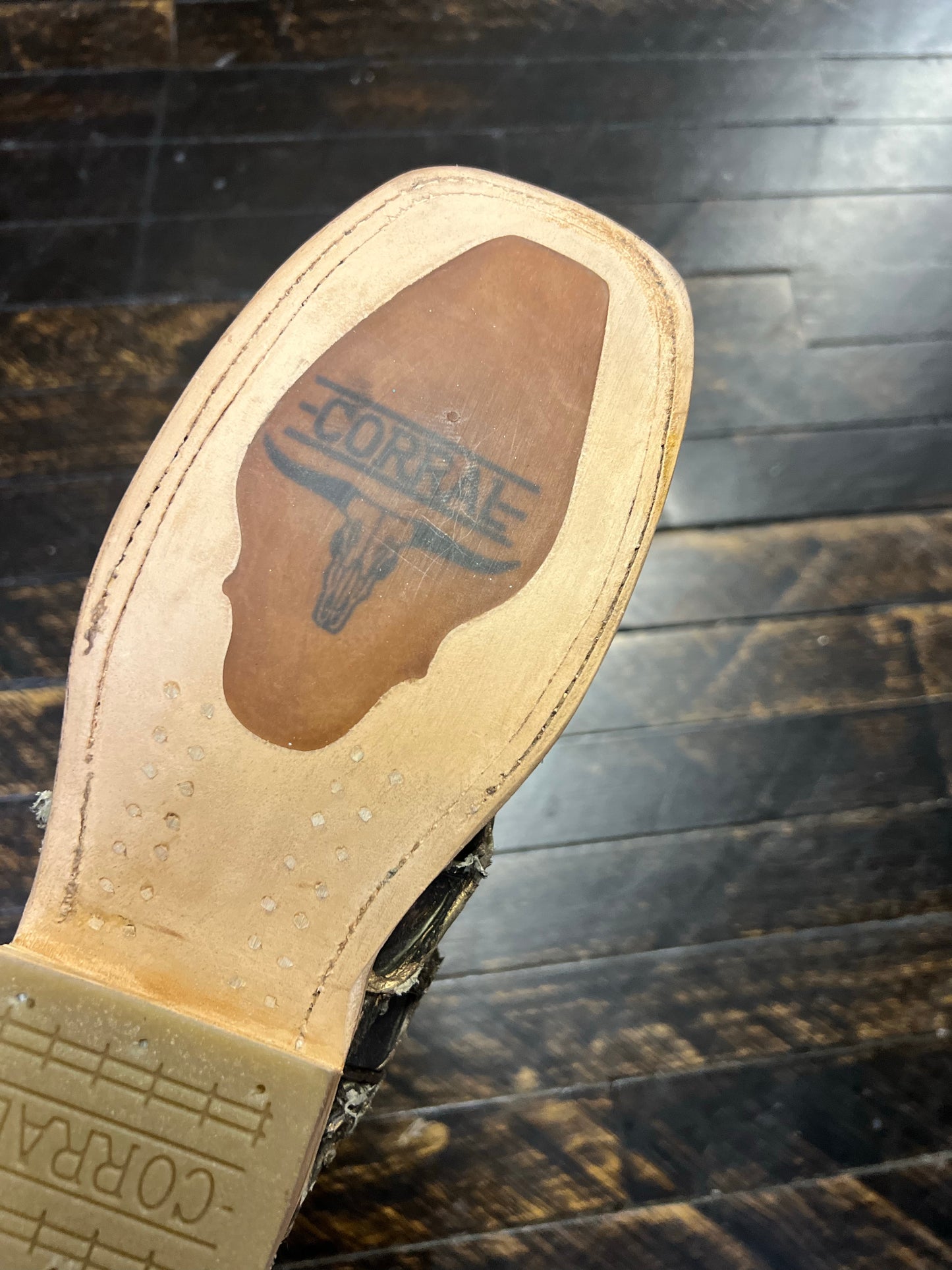 The Grace Women's Corral Black Fish Handcrafted Boots