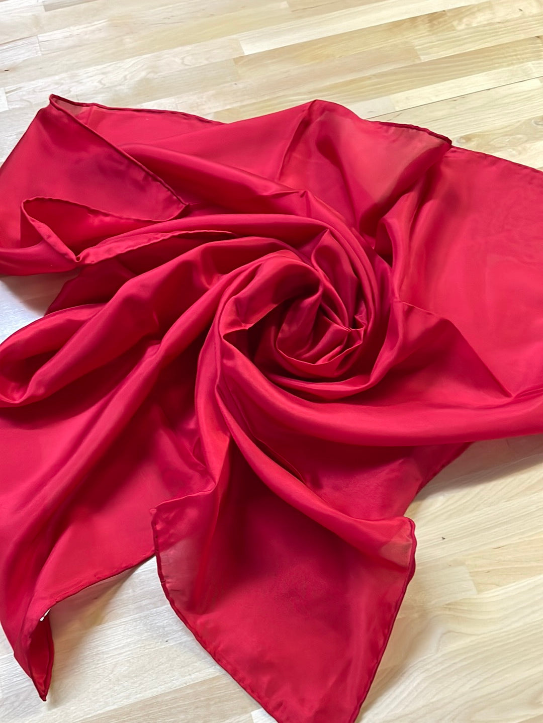 Solid Scarlet Wild Rag - full size