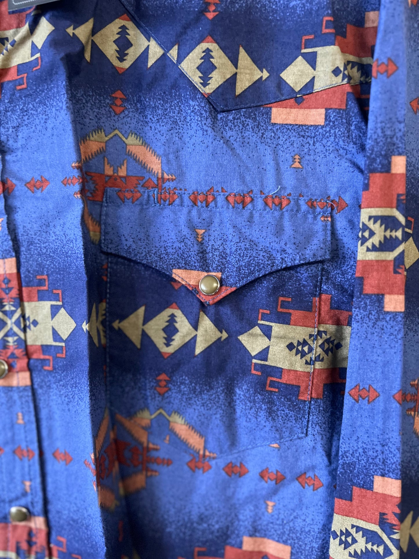 Sale ✨Roper Aztec Night Men's Western Snap