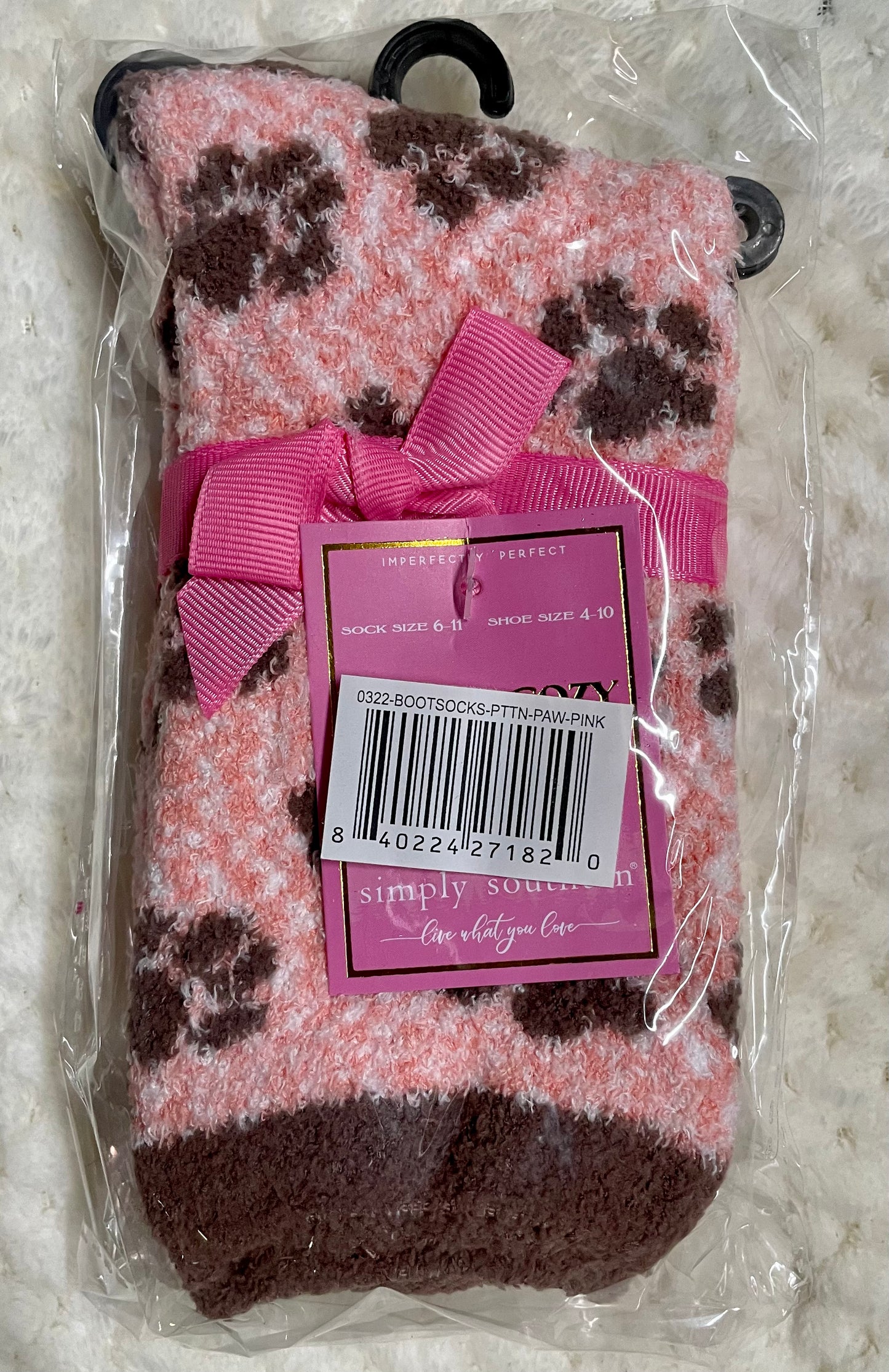 Fuzzy Bootsocks Simply Southern