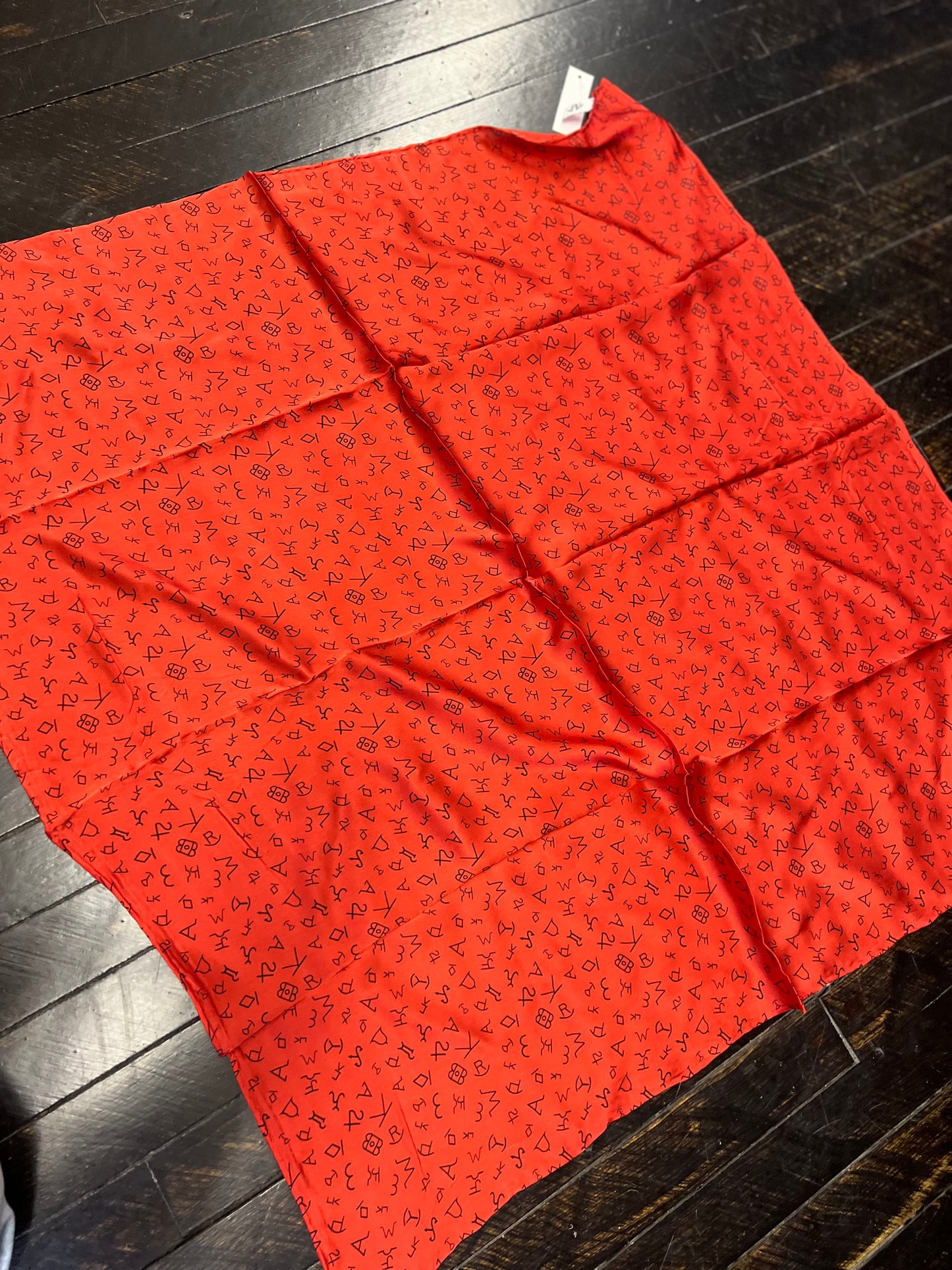 Branded Scarlet Wild Rag - full size