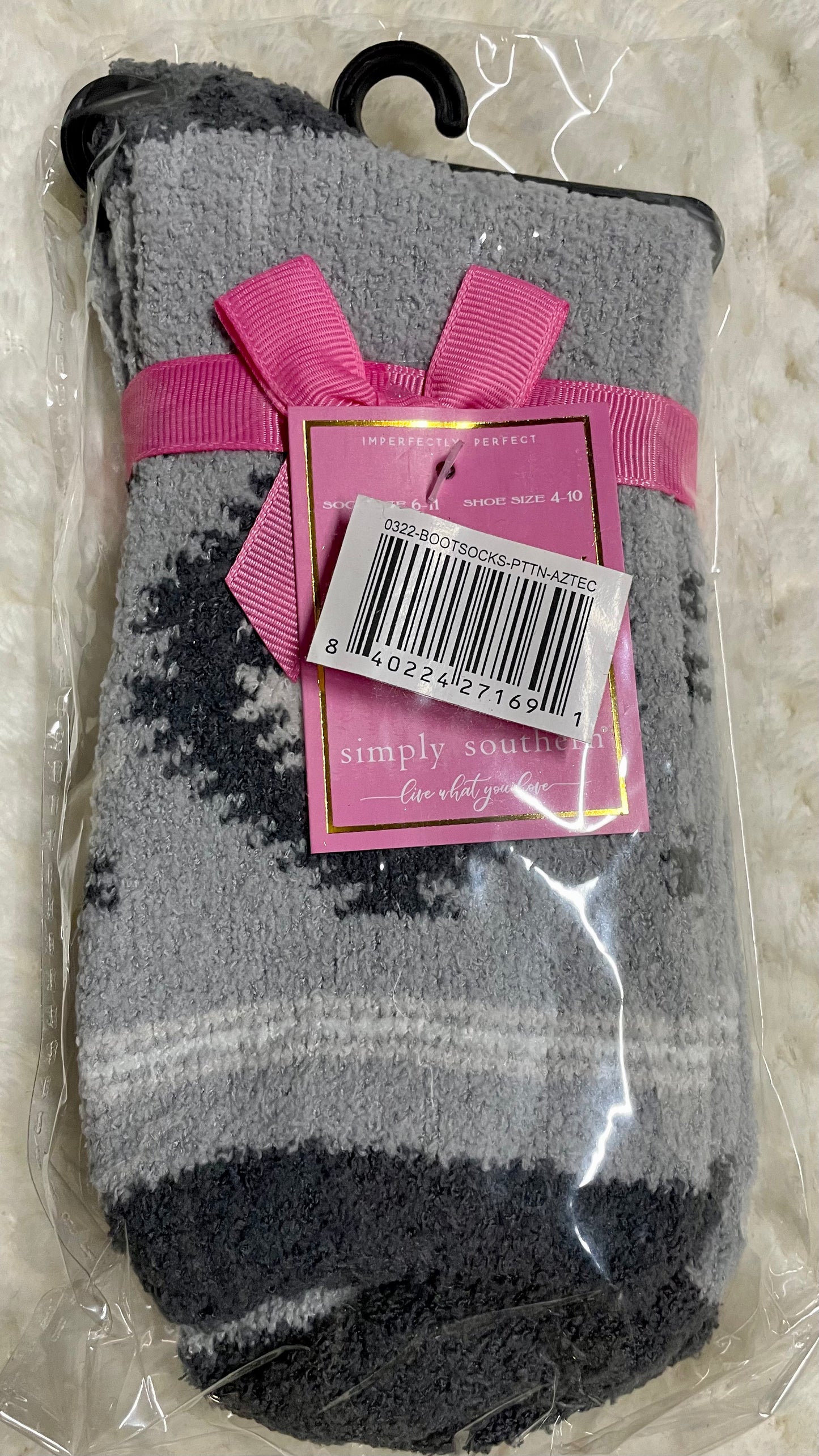 Fuzzy Bootsocks Simply Southern