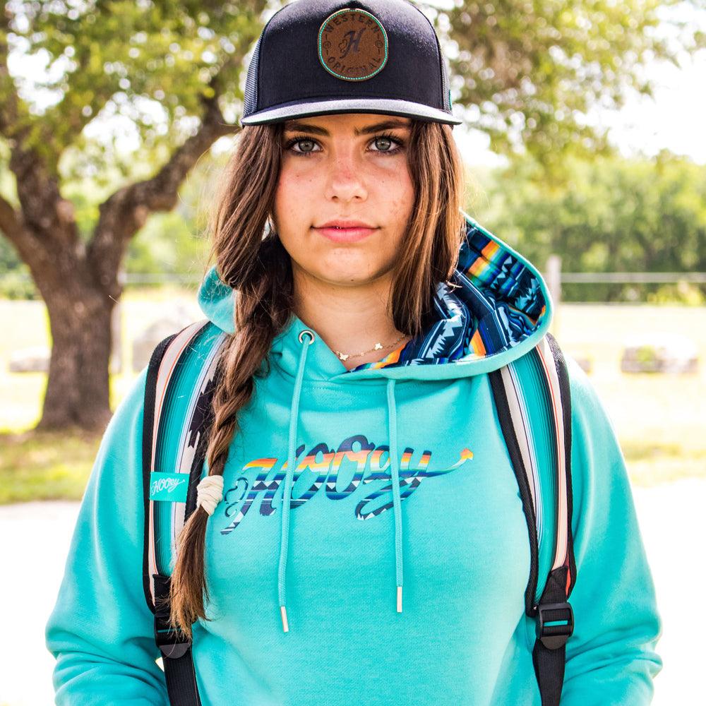 Hooey Carico Teal Women's Hoodie