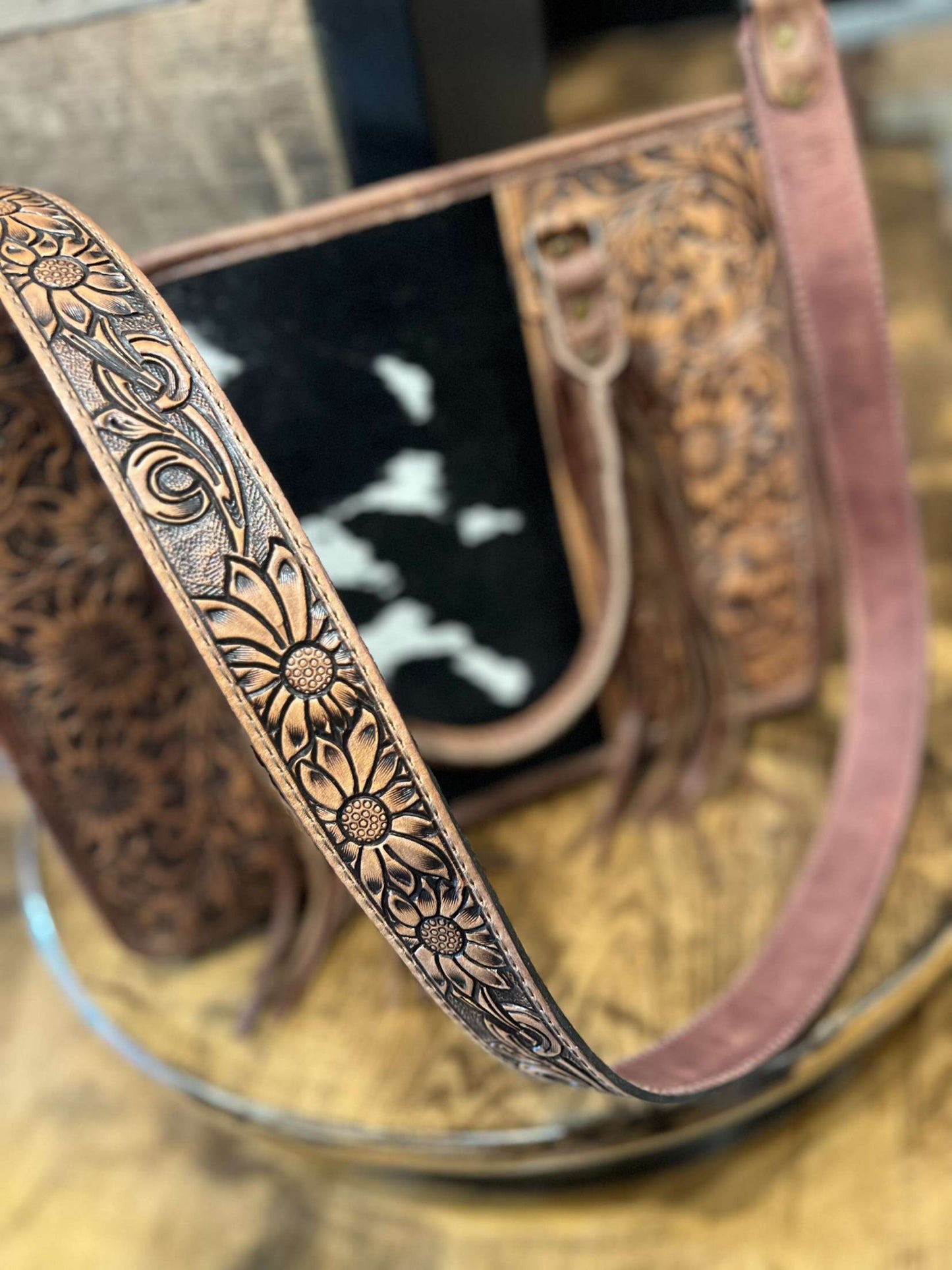 Bethany Cowhide Handbag