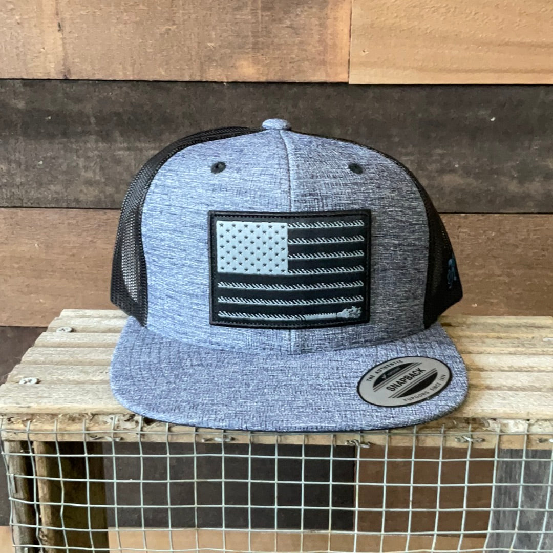 Hooey Liberty Roper Navy/Black Snapback