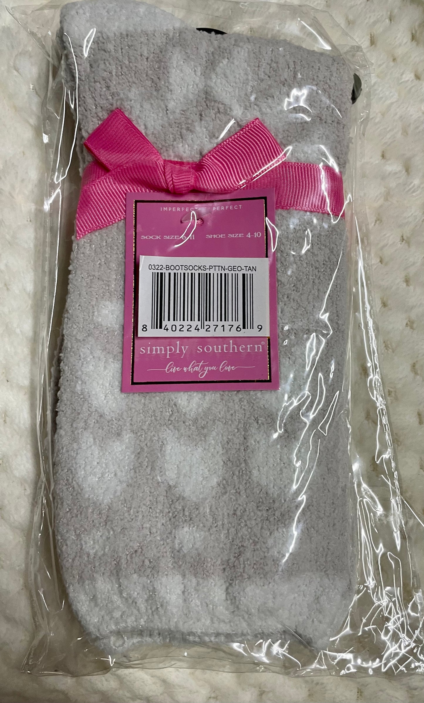 Fuzzy Bootsocks Simply Southern