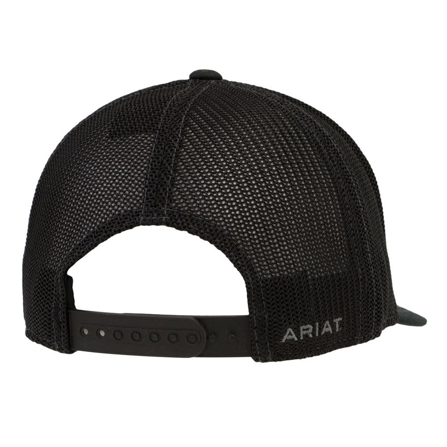 Ariat Men's Black Logo SnapBack
