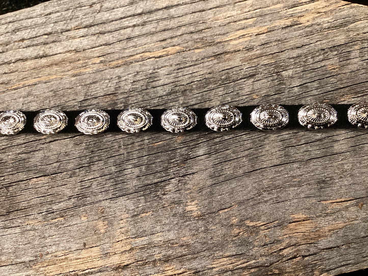 Twister Black And Silver Concho