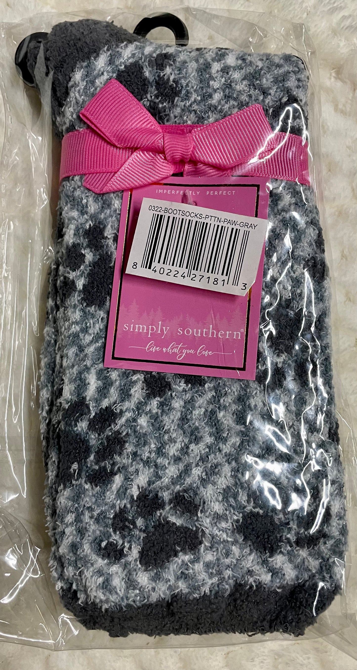 Fuzzy Bootsocks Simply Southern