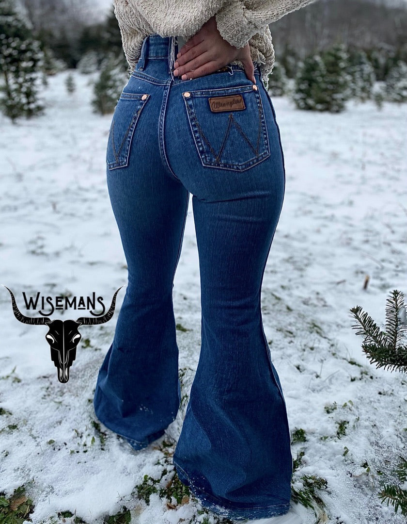 Exclusive✨ Wrangler Retro Original Bell Bottom Women's Jeans 11MPFGA