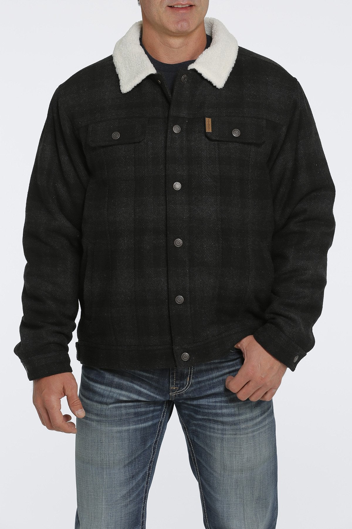 Black Forrest Conceal Trucker Men's Jacket MWJ1074004