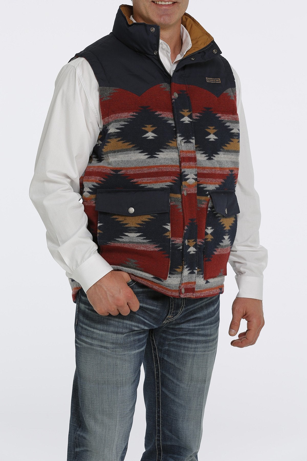 Western hotsell puffer vest