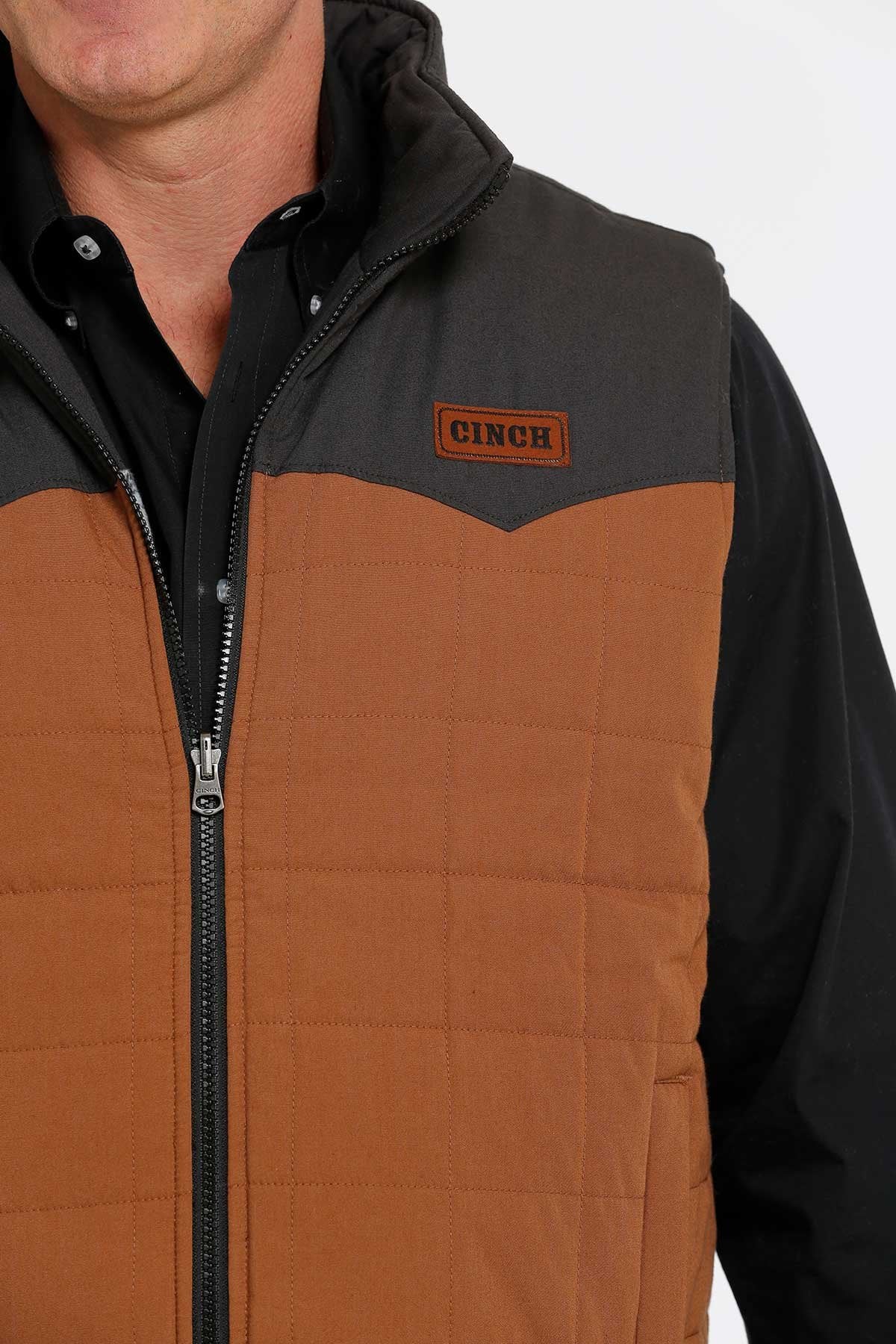 Brown Reversible Men's Vest