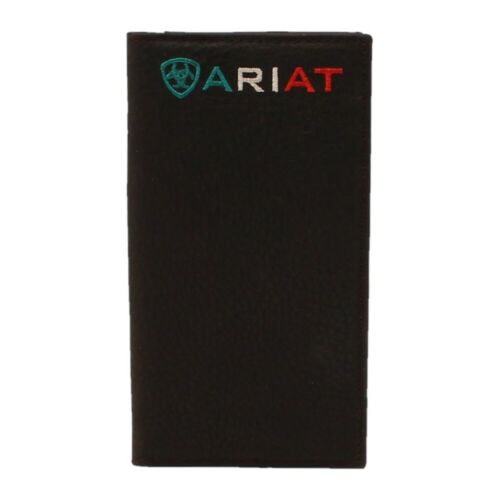 Ariat Men's Mexican Logo Leather Rodeo Wallet