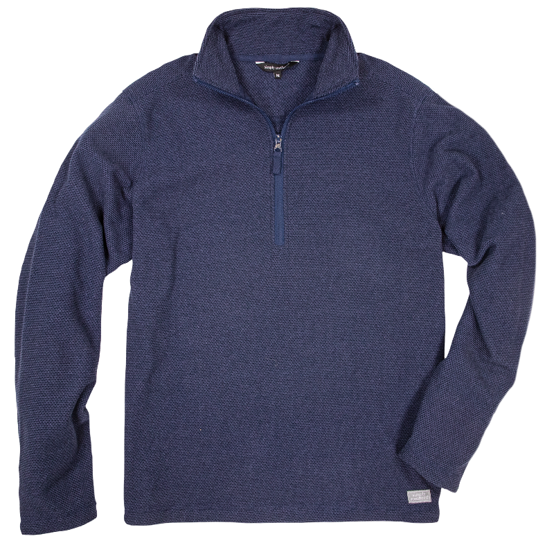 Final Sale ✨Simply Southern Men's Quarter Zip Navy