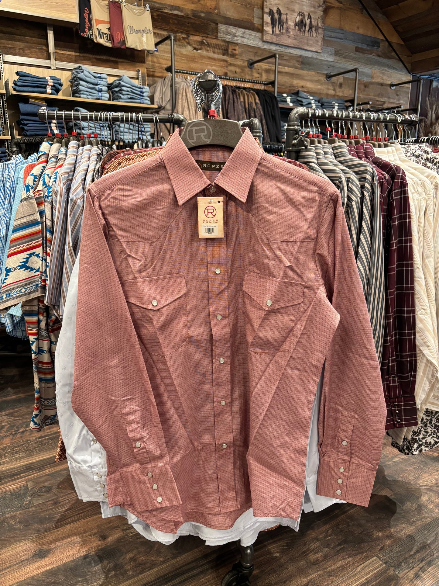 ROPER Red Brick Snap Up