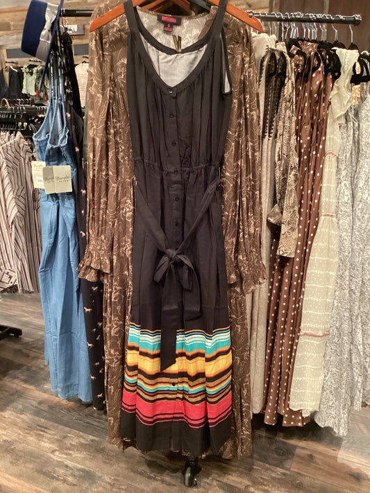 Stetson Stripe Border Dress