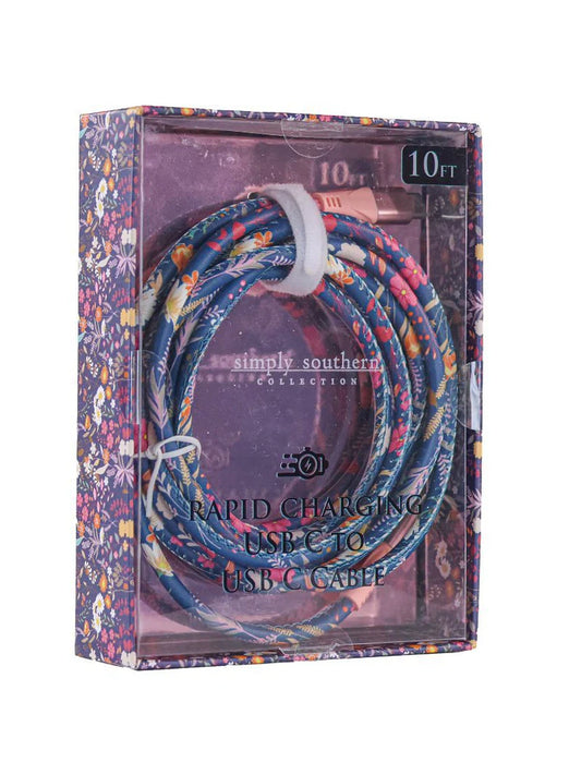 Simply Southern Flower Garden Phone Charger