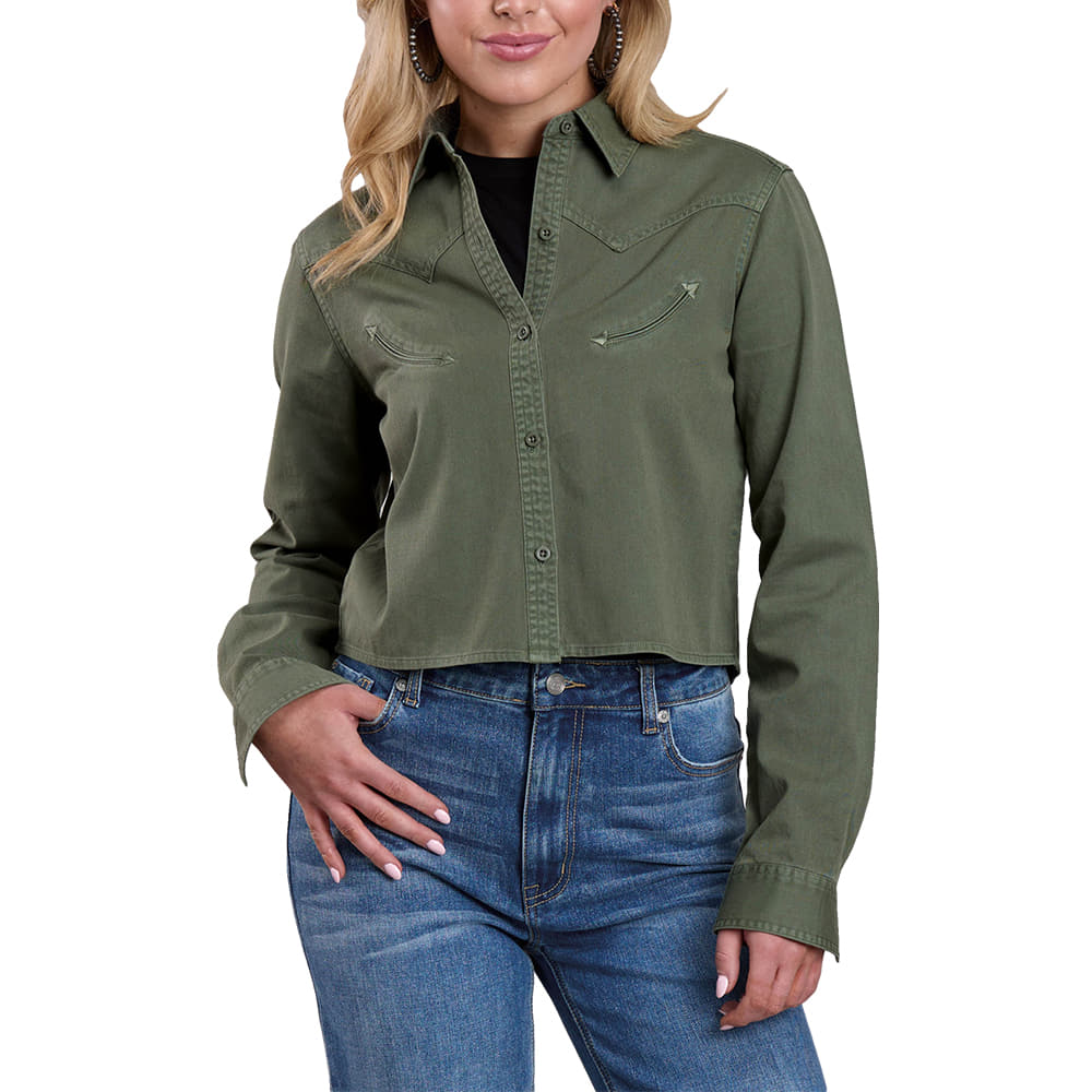 Roper Loden Cropped Women's Shirt
