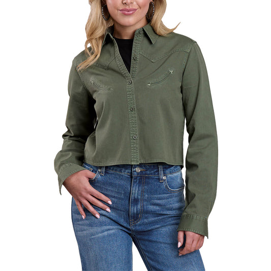 Roper Loden Cropped Women's Shirt