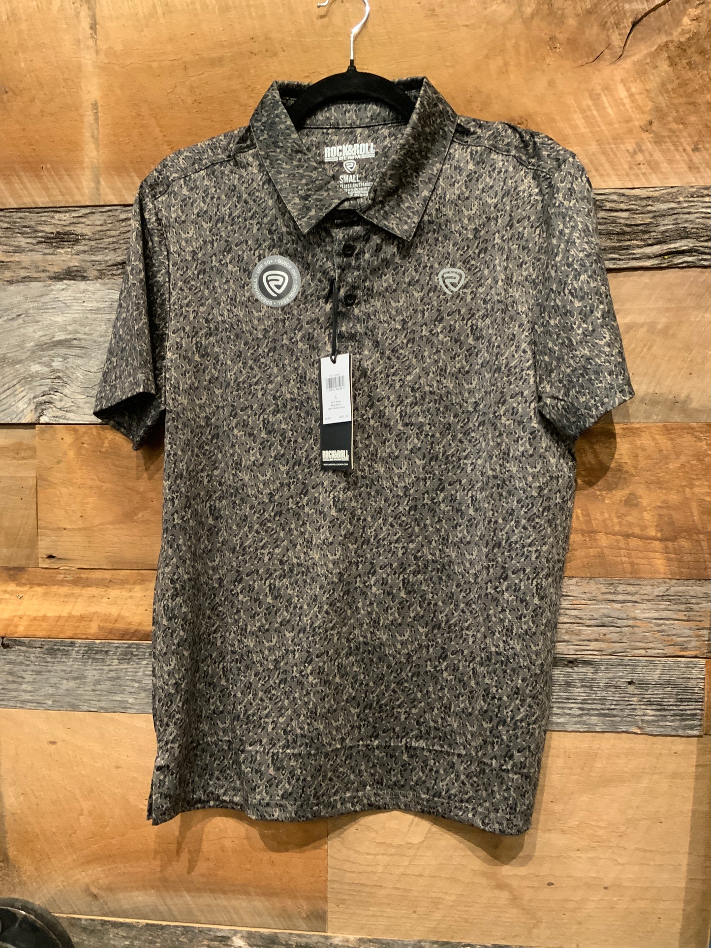 Rock & Roll Camo Polo