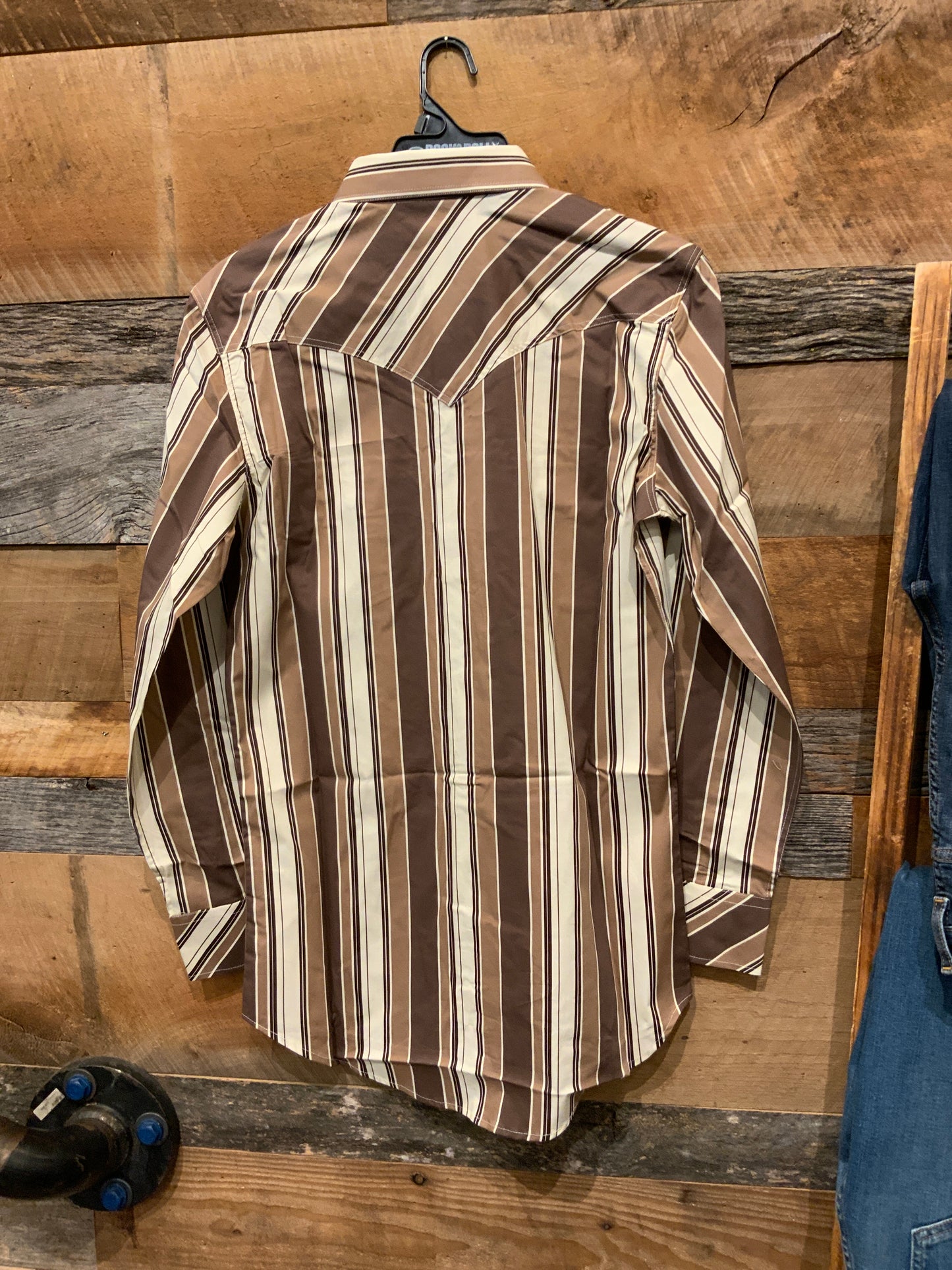 Rock & Roll Stripe Snap Up Shirt