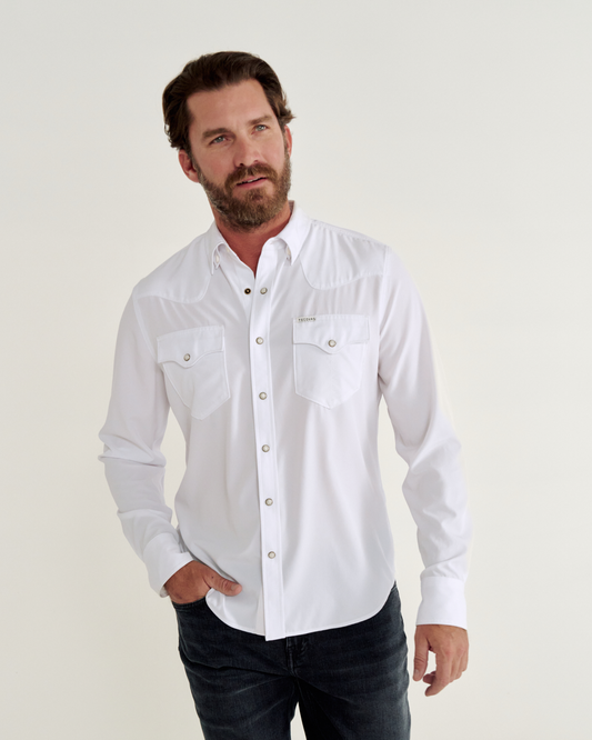 Tecovas Performance Western White Shirt