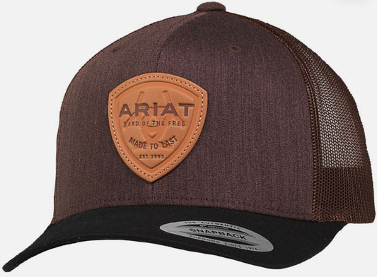 ARIAT Brown Stitch Logo Hat