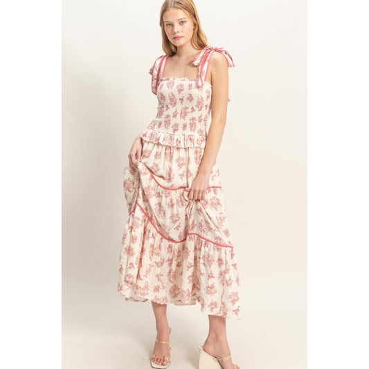 Floral Sunday Sundress Rose